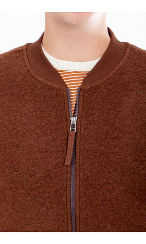 Universal Works Universal Works Gilet / Zip Waistcoat / Cacao Universal Works Universal Works Gilet / Zip Waistcoat / Cacao