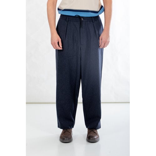 Universal Works Universal Works Hose / Oxford Pant / Navy Universal Works Universal Works Hose / Oxford Pant / Navy