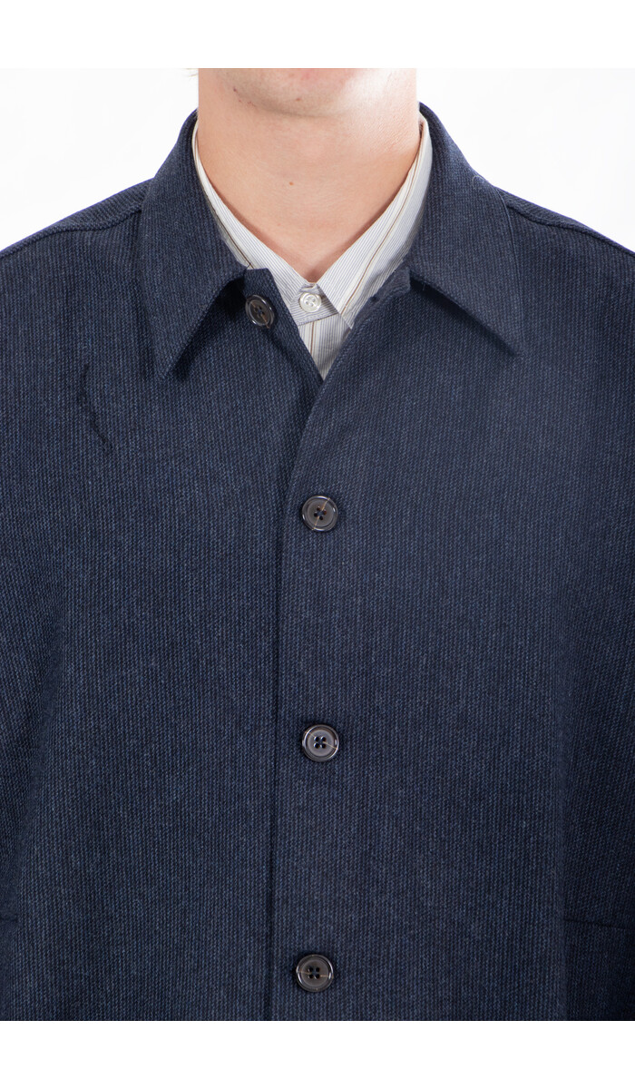 Universal Works Universal Works Jacke / Travail Overshirt / Navy Universal Works Universal Works Jacke / Travail Overshirt / Navy