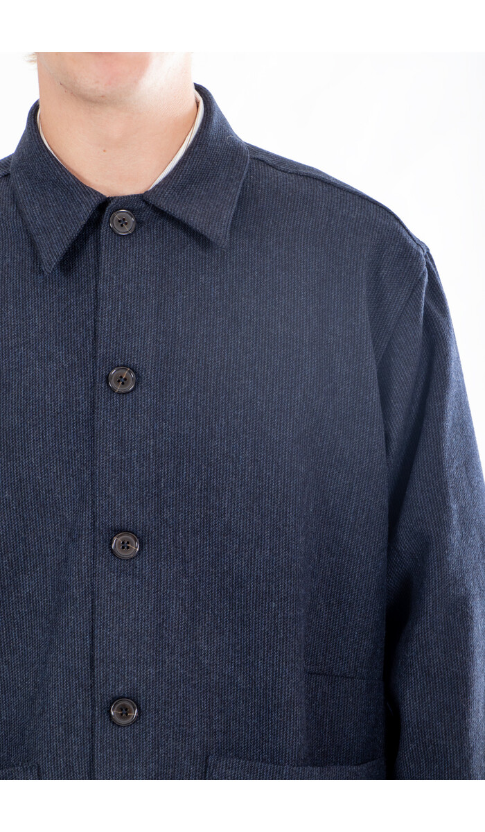 Universal Works Universal Works Jacke / Travail Overshirt / Navy Universal Works Universal Works Jacke / Travail Overshirt / Navy