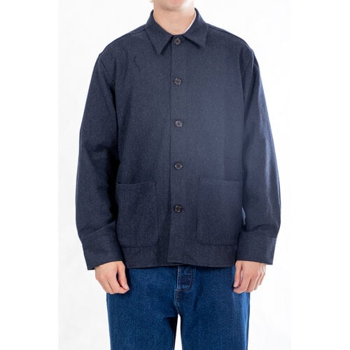 Universal Works Universal Works Jacke / Travail Overshirt / Navy Universal Works Universal Works Jacke / Travail Overshirt / Navy