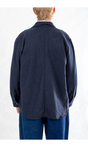 Universal Works Universal Works Jacke / Travail Overshirt / Navy Universal Works Universal Works Jacke / Travail Overshirt / Navy