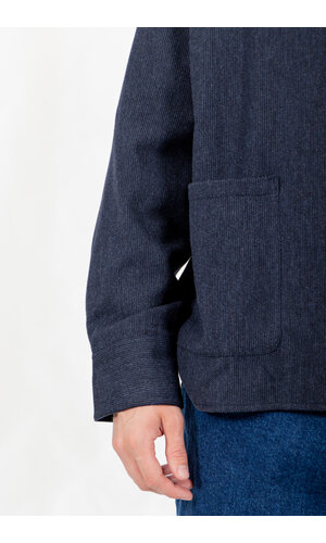 Universal Works Universal Works Jacke / Travail Overshirt / Navy Universal Works Universal Works Jacke / Travail Overshirt / Navy