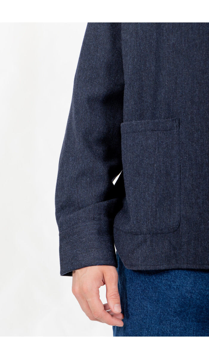 Universal Works Universal Works Jacke / Travail Overshirt / Navy Universal Works Universal Works Jacke / Travail Overshirt / Navy