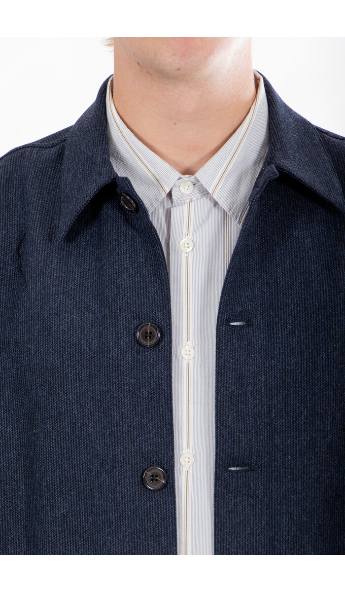 Universal Works Universal Works Jacke / Travail Overshirt / Navy Universal Works Universal Works Jacke / Travail Overshirt / Navy