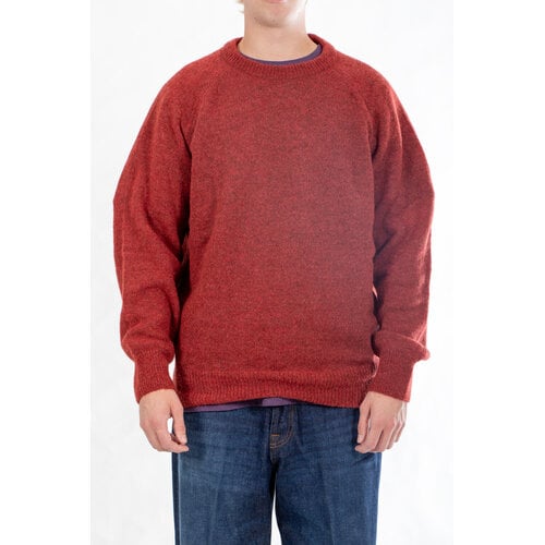 Universal Works Universal Works Pullover / Lyon Crew / Grapefruit Universal Works Universal Works Pullover / Lyon Crew / Grapefruit