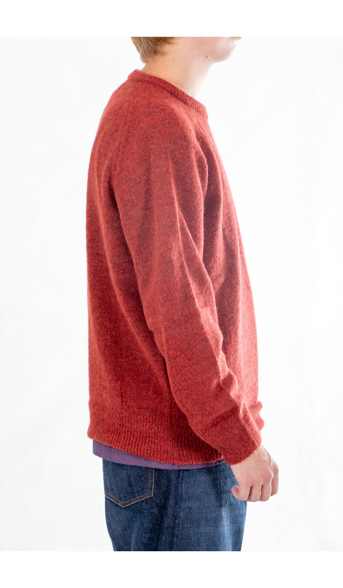 Universal Works Universal Works Pullover / Lyon Crew / Grapefruit Universal Works Universal Works Pullover / Lyon Crew / Grapefruit