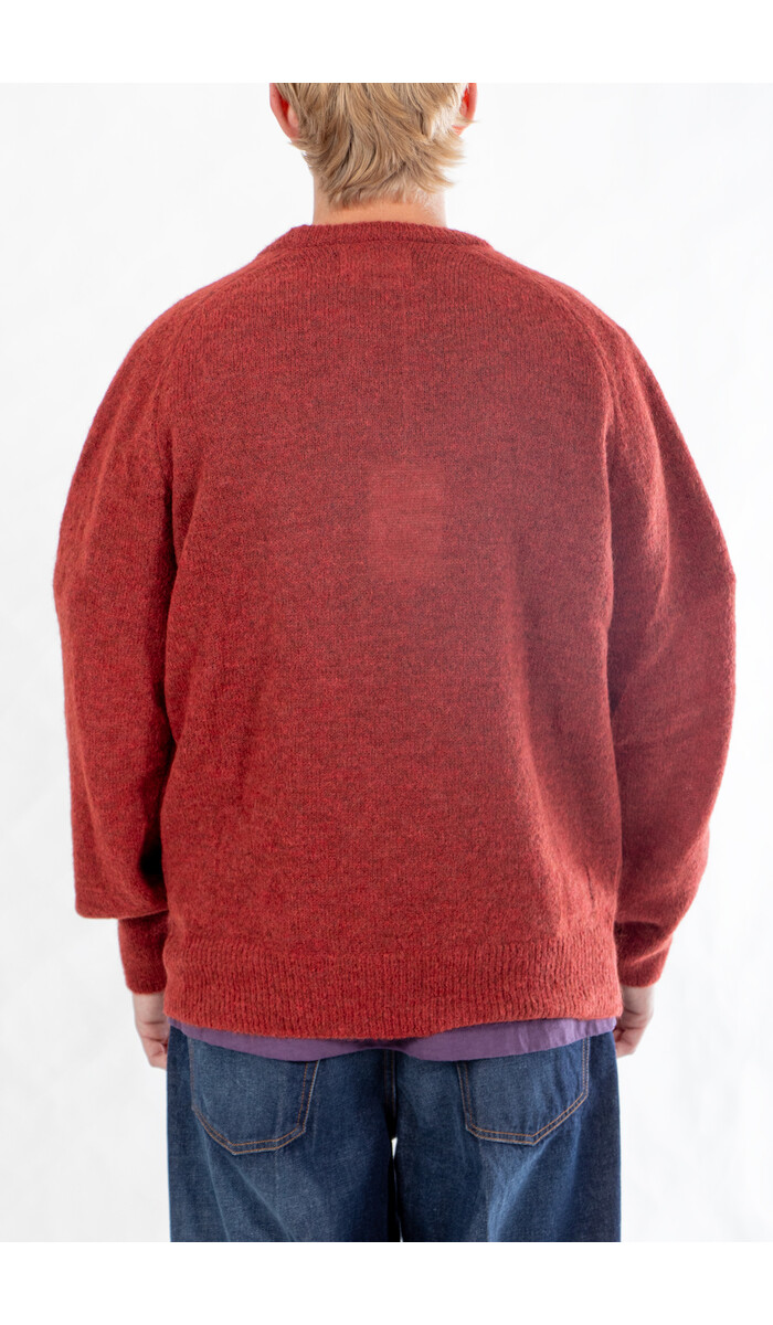 Universal Works Universal Works Pullover / Lyon Crew / Grapefruit Universal Works Universal Works Pullover / Lyon Crew / Grapefruit