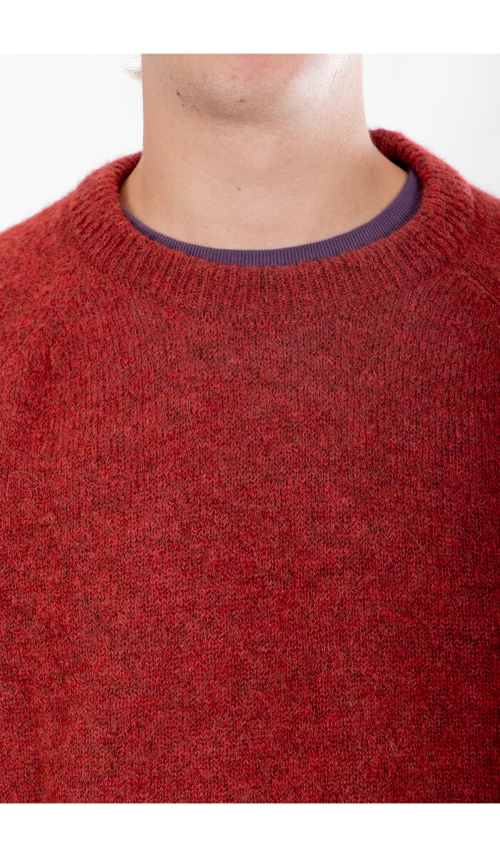 Universal Works Universal Works Pullover / Lyon Crew / Grapefruit Universal Works Universal Works Pullover / Lyon Crew / Grapefruit