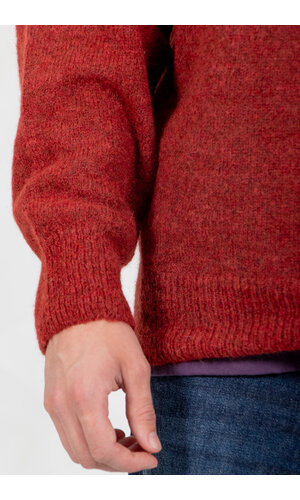 Universal Works Universal Works Pullover / Lyon Crew / Grapefruit Universal Works Universal Works Pullover / Lyon Crew / Grapefruit