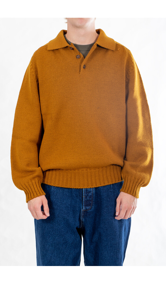 Universal Works Universal Works Pullover / Curtis Sweater / Gold