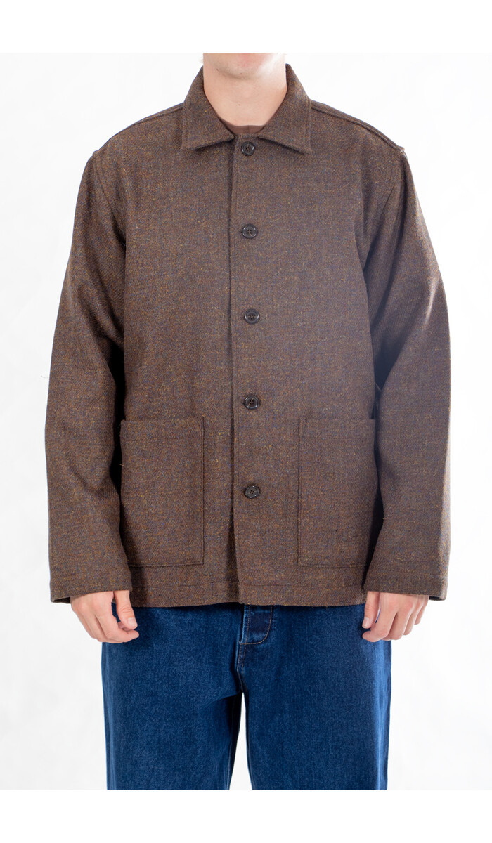 Universal Works Universal Works Jacke / Easy Jacket / Braun Universal Works Universal Works Jacke / Easy Jacket / Braun