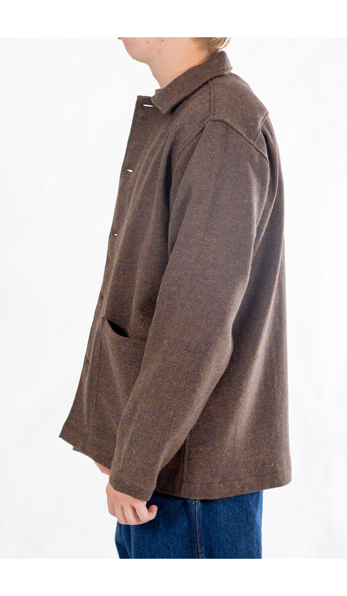 Universal Works Universal Works Jacke / Easy Jacket / Braun Universal Works Universal Works Jacke / Easy Jacket / Braun