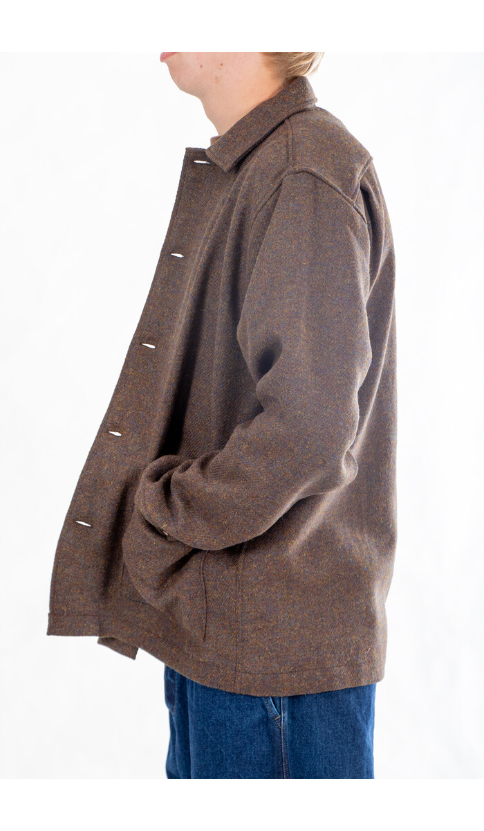 Universal Works Universal Works Jacke / Easy Jacket / Braun Universal Works Universal Works Jacke / Easy Jacket / Braun