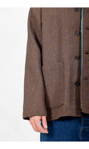 Universal Works Universal Works Jacke / Easy Jacket / Braun Universal Works Universal Works Jacke / Easy Jacket / Braun