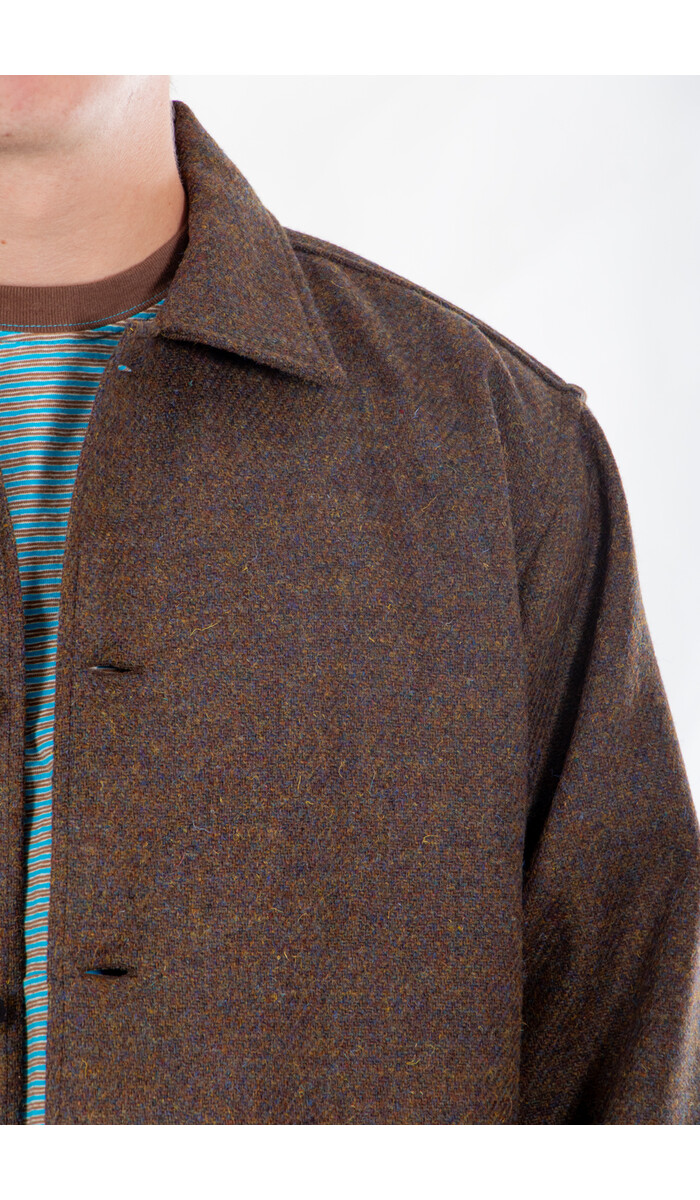 Universal Works Universal Works Jacke / Easy Jacket / Braun Universal Works Universal Works Jacke / Easy Jacket / Braun