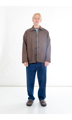 Universal Works Universal Works Jacke / Easy Jacket / Braun Universal Works Universal Works Jacke / Easy Jacket / Braun