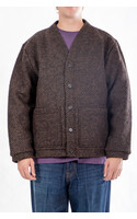 Universal Works Strickjacke / Advance Cardigan / Braun