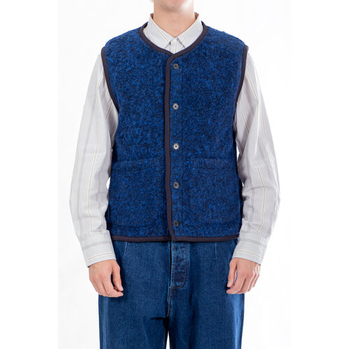 Universal Works Universal Works Gilet / Lancaster Gilet / Blauwen