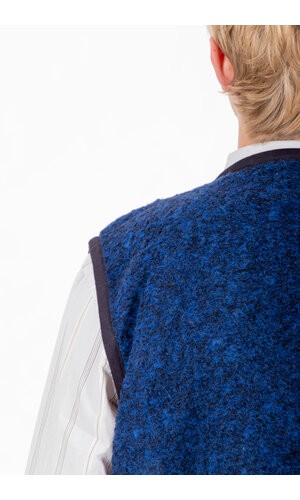 Universal Works Universal Works Gilet / Lancaster Gilet / Blau Universal Works Universal Works Gilet / Lancaster Gilet / Blau