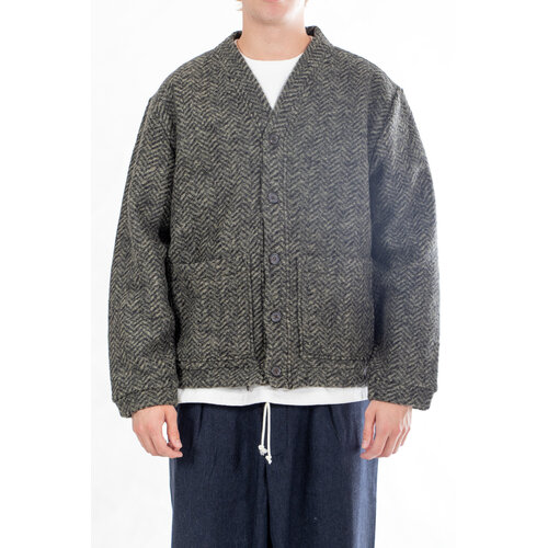 Universal Works Universal Works Vest / Advance Cardigan / Olijf