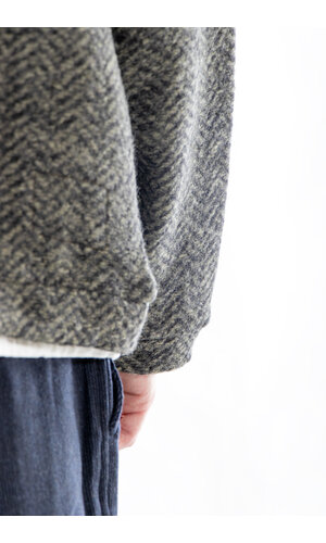Universal Works Universal Works Strickjacke / Advance Cardigan / Oliv Universal Works Universal Works Strickjacke / Advance Cardigan / Oliv