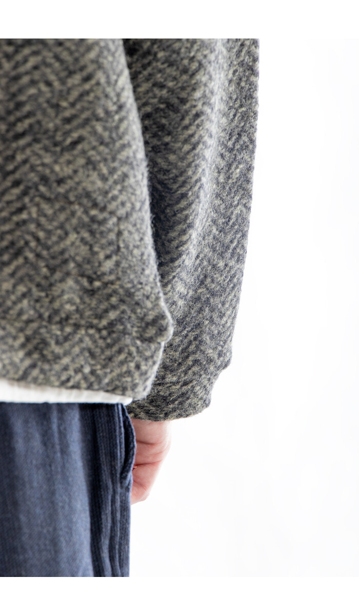 Universal Works Universal Works Strickjacke / Advance Cardigan / Oliv Universal Works Universal Works Strickjacke / Advance Cardigan / Oliv