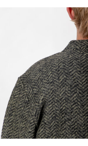 Universal Works Universal Works Strickjacke / Advance Cardigan / Oliv Universal Works Universal Works Strickjacke / Advance Cardigan / Oliv