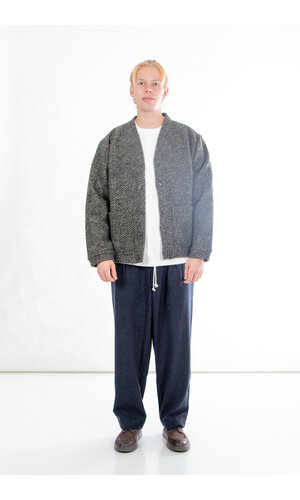 Universal Works Universal Works Strickjacke / Advance Cardigan / Oliv Universal Works Universal Works Strickjacke / Advance Cardigan / Oliv