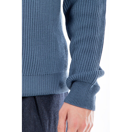 Roberto Collina Roberto Collina Trui / 263MYB02101 / Staalblauw Roberto Collina Roberto Collina Trui / 263MYB02101 / Staalblauw