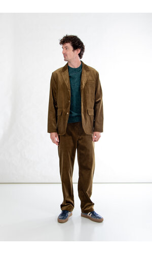 De Bonne Facture De Bonne Facture Colbert / Metier Jacket / Khaki De Bonne Facture De Bonne Facture Colbert / Metier Jacket / Khaki