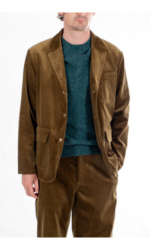 De Bonne Facture De Bonne Facture Colbert / Metier Jacket / Khaki De Bonne Facture De Bonne Facture Colbert / Metier Jacket / Khaki