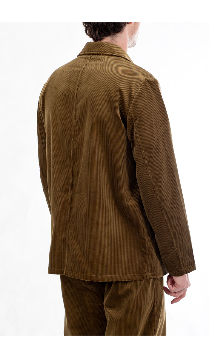 De Bonne Facture De Bonne Facture Colbert / Metier Jacket / Khaki De Bonne Facture De Bonne Facture Colbert / Metier Jacket / Khaki