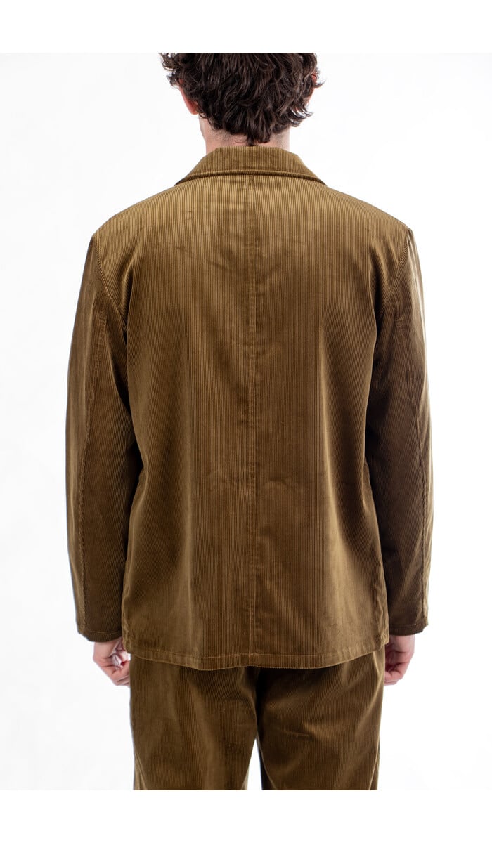 De Bonne Facture De Bonne Facture Colbert / Metier Jacket / Khaki De Bonne Facture De Bonne Facture Colbert / Metier Jacket / Khaki