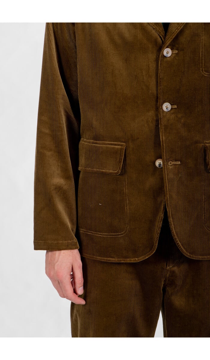 De Bonne Facture De Bonne Facture Colbert / Metier Jacket / Khaki De Bonne Facture De Bonne Facture Colbert / Metier Jacket / Khaki
