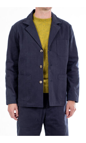 De Bonne Facture De Bonne Facture Colbert / Traveler Jacket / Navy De Bonne Facture De Bonne Facture Colbert / Traveler Jacket / Navy