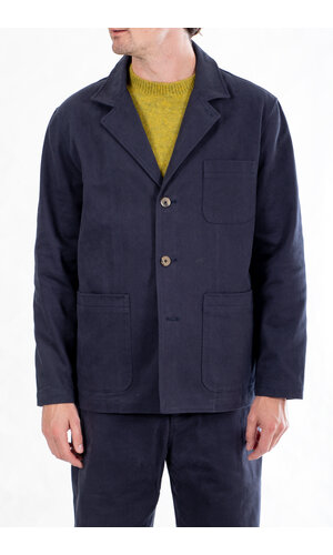 De Bonne Facture De Bonne Facture Colbert / Traveler Jacket / Navy De Bonne Facture De Bonne Facture Colbert / Traveler Jacket / Navy