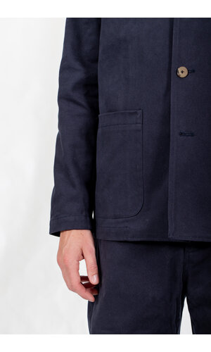 De Bonne Facture De Bonne Facture Colbert / Traveler Jacket / Navy De Bonne Facture De Bonne Facture Colbert / Traveler Jacket / Navy