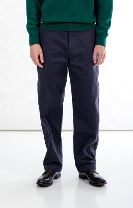 De Bonne Facture De Bonne Facture Broek / Balloon Trousers / Navy