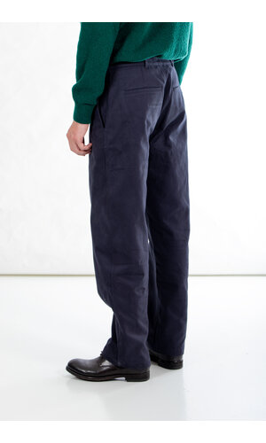De Bonne Facture De Bonne Facture Broek / Balloon Trousers / Navy De Bonne Facture De Bonne Facture Broek / Balloon Trousers / Navy