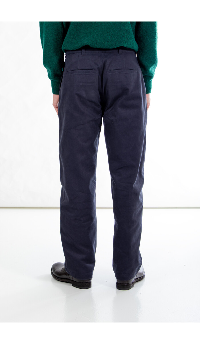 De Bonne Facture De Bonne Facture Broek / Balloon Trousers / Navy De Bonne Facture De Bonne Facture Broek / Balloon Trousers / Navy