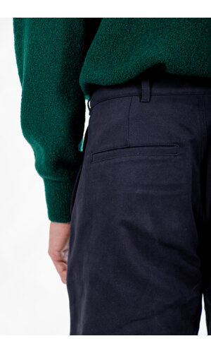 De Bonne Facture De Bonne Facture Broek / Balloon Trousers / Navy De Bonne Facture De Bonne Facture Broek / Balloon Trousers / Navy