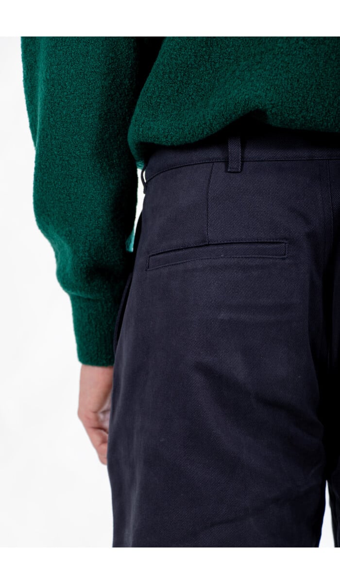 De Bonne Facture De Bonne Facture Broek / Balloon Trousers / Navy De Bonne Facture De Bonne Facture Broek / Balloon Trousers / Navy