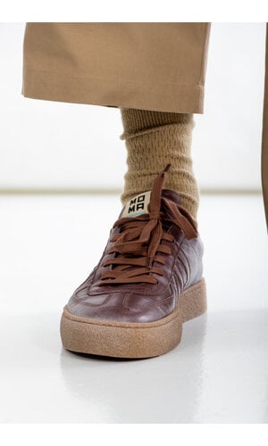 Moma Moma Sneaker / 51601A / Roodbruin