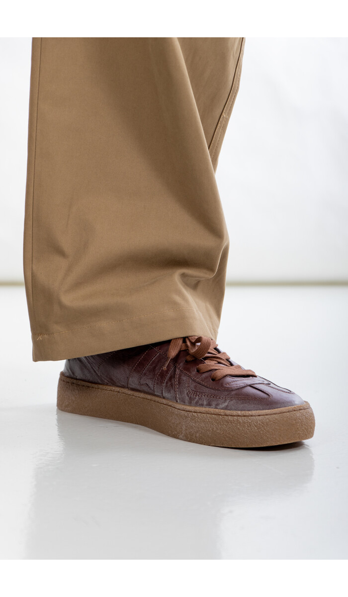 Moma Moma Sneaker / 51601A / Roodbruin