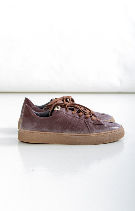 Moma Moma Sneaker / 51601A / Roodbruin