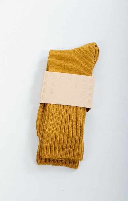 Escuyer Escuyer Socke / Crew / Olivenöl Escuyer Escuyer Socke / Crew / Olivenöl