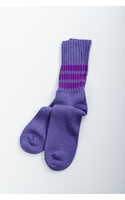 Escuyer Socke / Crew Stripes / Blaumeise
