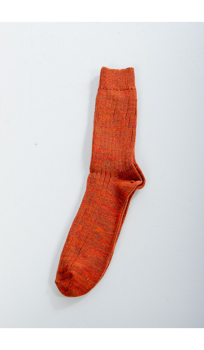 Escuyer Escuyer Socke / Melange Blend / Ziegelsteen Escuyer Escuyer Socke / Melange Blend / Ziegelsteen