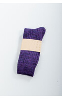 Escuyer Socke / Melange Blend / Lila Blau